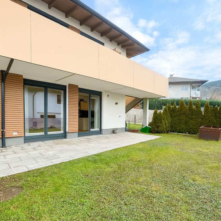 Willkommen im Familientraum 3-Zimmer Gartenwohnung – „Familientraum in Mondsee! “