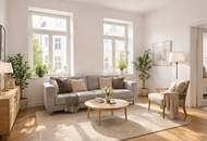 RUHIGES INNENHOF-ALTBAUJUWEL NÄHE MILLENNIUM CITY – ERSTBEZUG NACH DESIGN-SANIERUNG