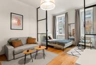 Neujahrs - Deal! Trendige und möblierte Citywohnung in Toplage im 5. Bezirk.