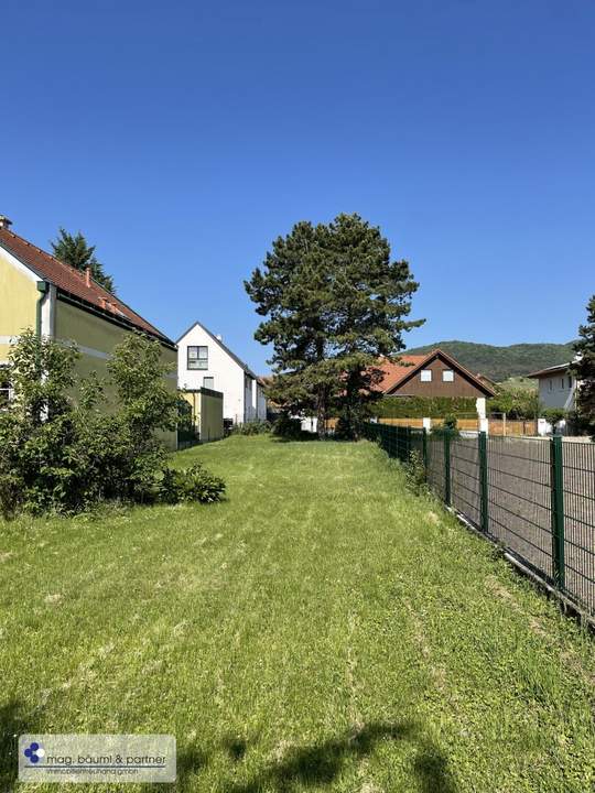 RAUS aus Wien -1 Baugrund, 2 Bauplätze, max. 6 WE