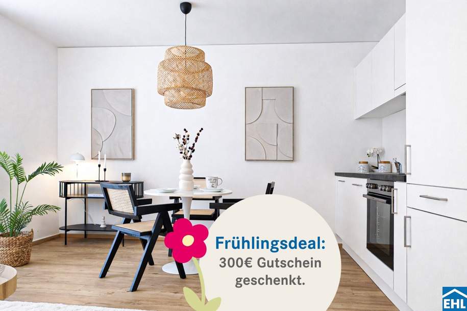 FRÜHLINGSbonus: 300 € Gutschein - ERSTBEZUG in UBAHN Nähe, Wohnung-miete, 960,00,€, 1160 Wien 16., Ottakring