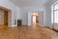 BEL-ETAGE in der Josefstadt: klassische 5 - Zimmer Altbauwohnung mit traumhaften Blick