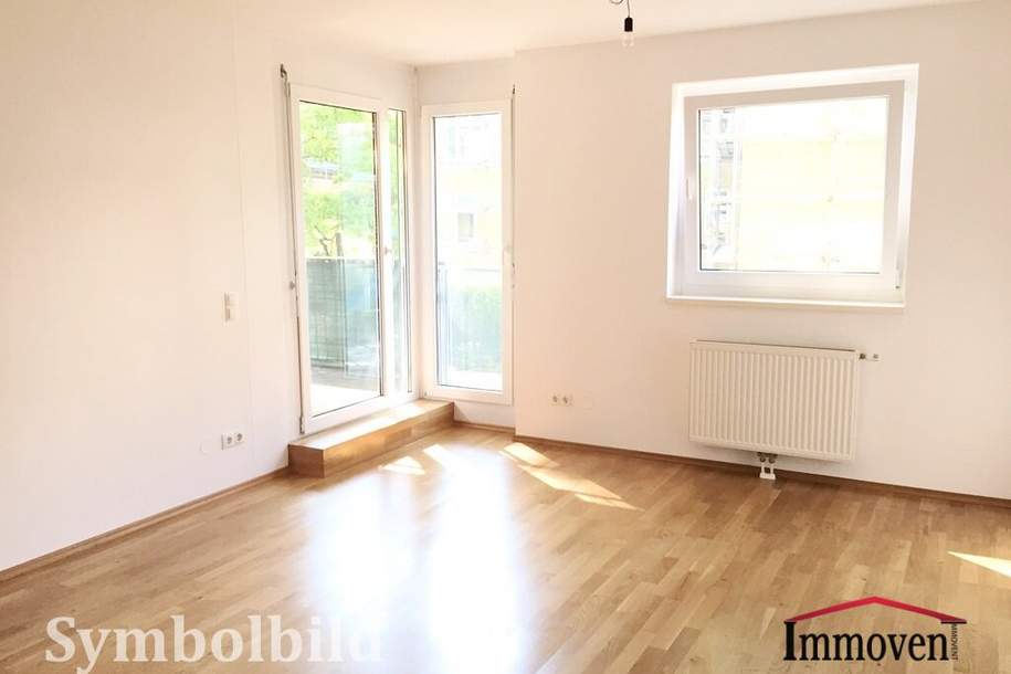 Schöne, hofseitig gelegene 2-Zimmerwohnung mit Loggia in fantastischer City-Lage!, Wohnung-miete, 1.049,01,€, 1050 Wien 5., Margareten