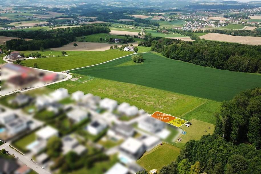 Grundstück 1239/32 – 434 m² BG + ca. 140 m² LN, Grund und Boden-kauf, 115.000,€, 4223 Perg