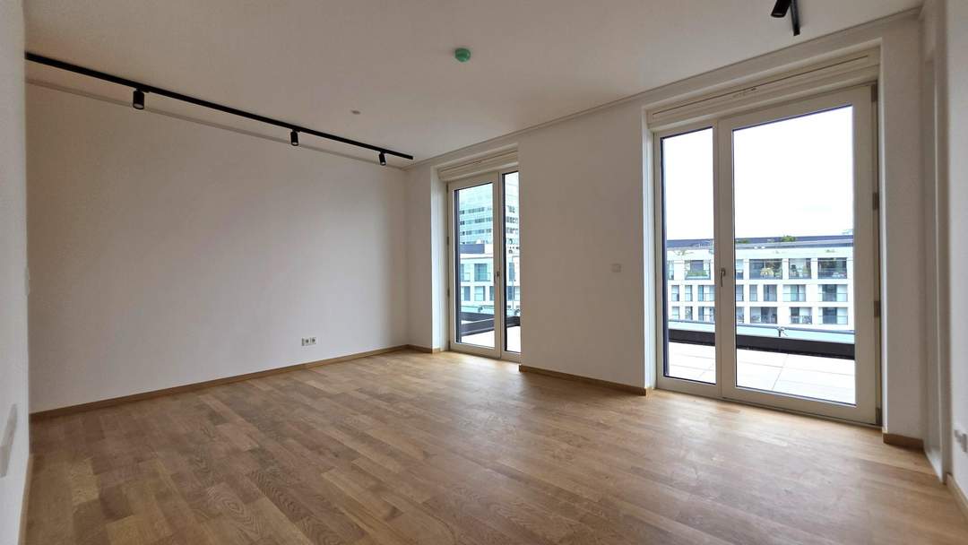 2 Zimmer High-End-Apartment mit Terrasse bei der UNO-City!! ERSTBEZUG!! DC-FLATS