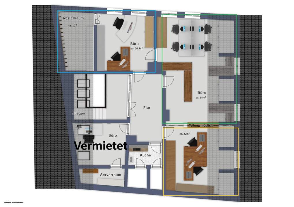 Ihr neuer Arbeitsplatz: Helle, flexible Büros in Dobersberg