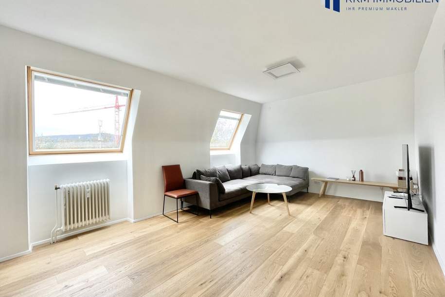 Moderne klimatisierte 80m² Dachgeschoss-Wohnung in 1130 Wien inkl. 2 Garagenplätze, Wohnung-kauf, 429.000,€, 1130 Wien 13., Hietzing