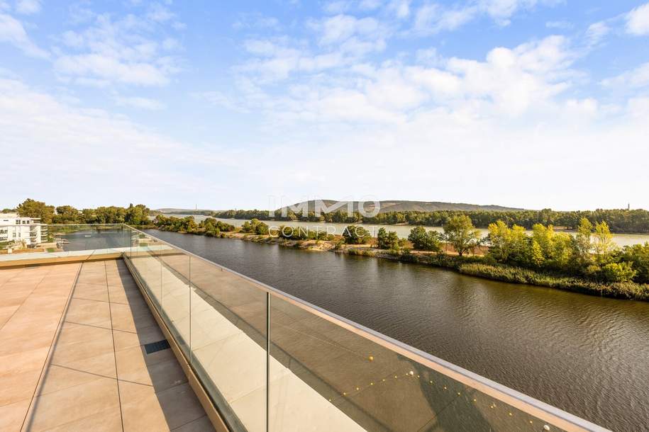 Iconic Penthouse on the Water with 485m2 Terrace: Where Sky Meets Water - Unbeatable View, Wohnung-kauf, 490.000,€, 1190 Wien 19., Döbling