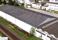 Industrie- / Werkshalle in St. Valentin - 1268 m² zur Miete für Ihre Geschäftsideen, zzgl. überdachte Freifläche 282 m²