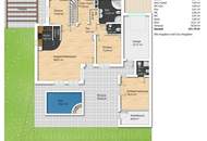Exklusiver Bungalow mit Einleger Wohnung, Pool & Vollkeller
