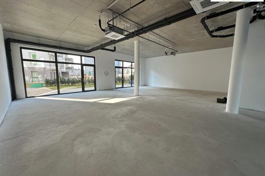 NEUBAU-GESCHÄFTSLOKAL in Toplage - inkl. großer Terrasse, Gewerbeobjekt-miete, 2.856,78,€, 3100 Sankt Pölten(Stadt)