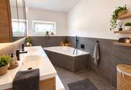 Attraktive Wohnung mit Dachterrasse & gemeinschaftlichem Privatgarten mit Pool