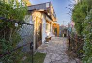 Alte Donau: Kleingartengrundstück mit Altbestand und Entwicklungspotenzial