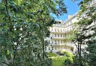 MÖLLWALDPLATZ, U1-NÄHE, 164 m2 Büro oder Kanzlei, 4 Zimmer, Wohnküche, 2 Bäder, Extraküche, teilsaniert, 1. Liftstock, Belvedere-Nähe