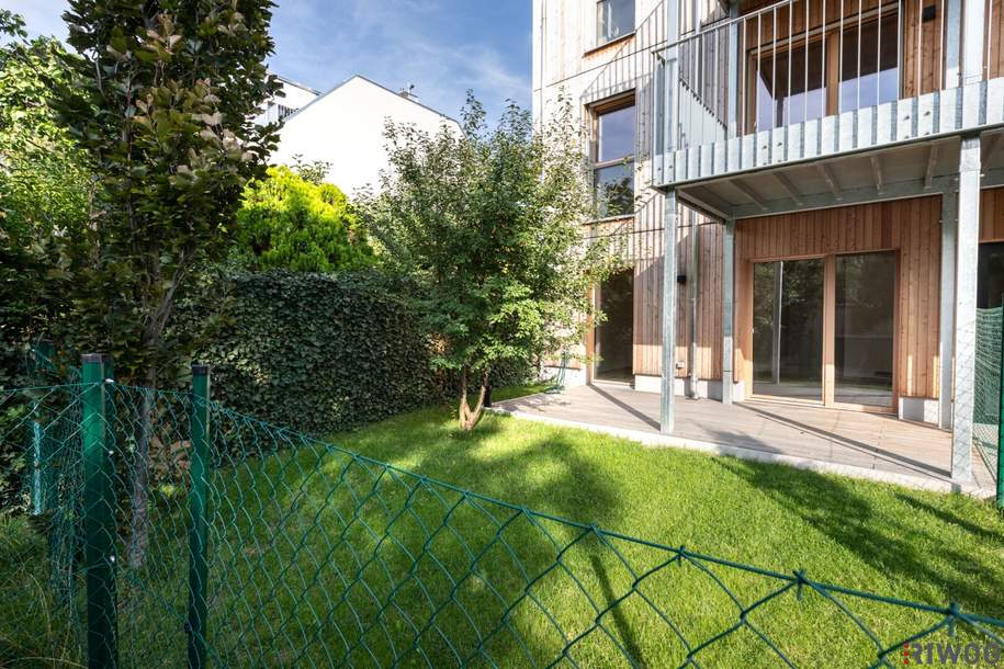 RUHIGE GARTENWOHNUNG // ARCHITEKTENHAUS // Designer-Küche, Wohnung-miete, 945,00,€, 1210 Wien 22., Donaustadt