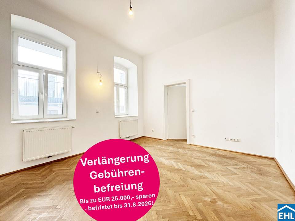 2 Zimmer-Altbauwohnung im beliebten Stuwerviertel!