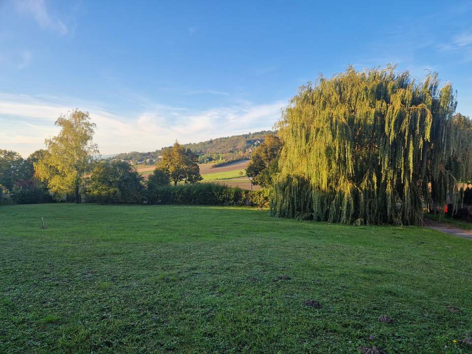 EIN TRAUM WIRD REALITÄT: AUSSERGEWÖHNLICHES BAUGRUNDSTÜCK IN HAGENBRUNN MIT FREIEM AUSBLICK IN TOLLER, RUHIGER WOHNLAGE