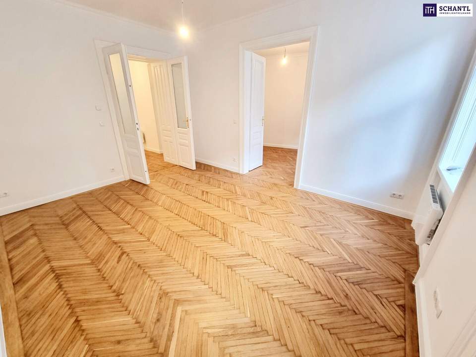 Ein Zuhause, das Geschichten erzählt - Altbaujuwel in ruhiger Lage! Traumhaft saniertes Altbauhaus + Ruhige Seitengasse + Super beliebtes Grätzl! Viel Grün + Viel Charme! Jetzt zugreifen!