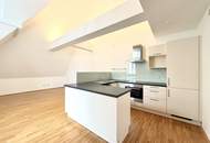 Stilvolle 2-Zimmer Dachgeschosswohnung mit Terrasse nahe Mariahilfer Straße (inkl. Heizkosten)