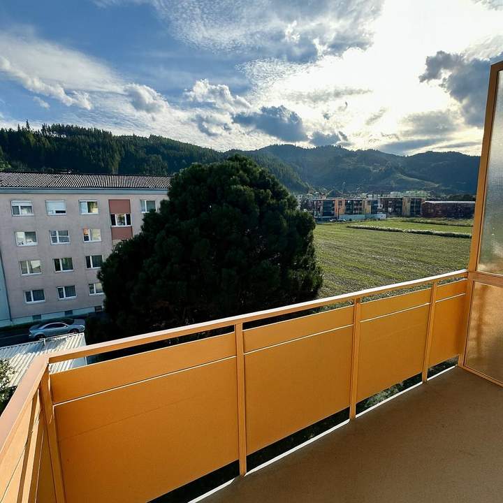 Charmante, komplett möblierte Wohnung mit Balkon in der Mozartgasse in Judenburg