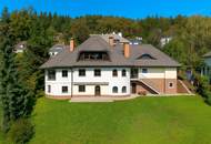Juwel am Kreuzbergl: Villa St. Martin mit freiem Blick auf die Koschuta und Karawanken über Klagenfurt.
