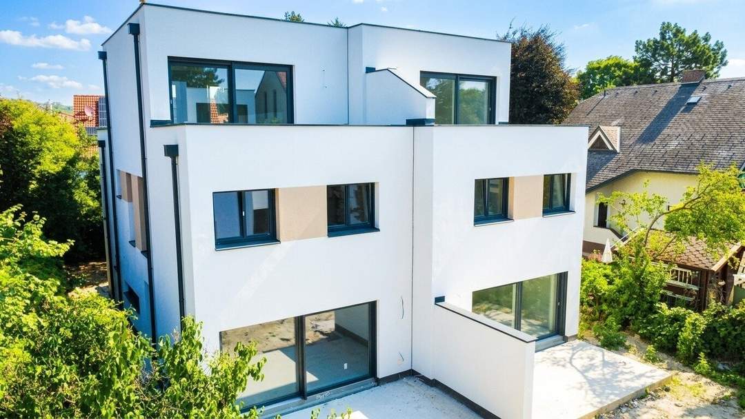 Naturnah wohnen, ruhig leben - Elegante Doppelhaushälfte mit 5 Zimmer + Keller - Eigengrund - Belags- oder Schlüsselfertig