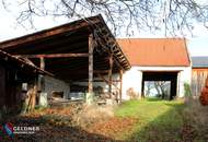 Bauernhaus mit Rollstuhl-Lift, Nebengebäuden und großem Grundstück inmitten der Gemeinde Stoob