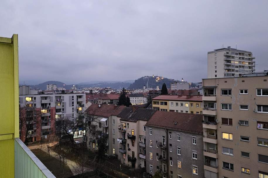 Unbefristete 2-Zimmer-Wohnung mit Balkon!, Wohnung-miete, 676,93,€, 8020 Graz(Stadt)