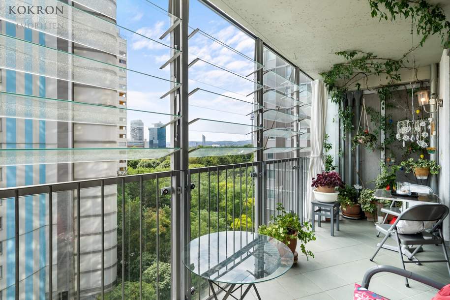 Dein Rückzugsort mit Stil - 2-Zimmer bei der Alten Donau, Sonne tanken auf der Loggia & Citylife in Reichweite!, Wohnung-kauf, 495.900,€, 1220 Wien 22., Donaustadt