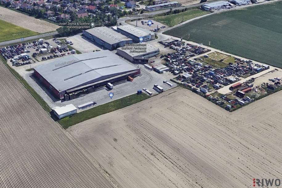 6.500m² unbefristeter Baurechtsrechtsgrund im Betriebsgebiet | auch Miete möglich, Grund und Boden-miete, 9.750,00,€, 2301 Gänserndorf
