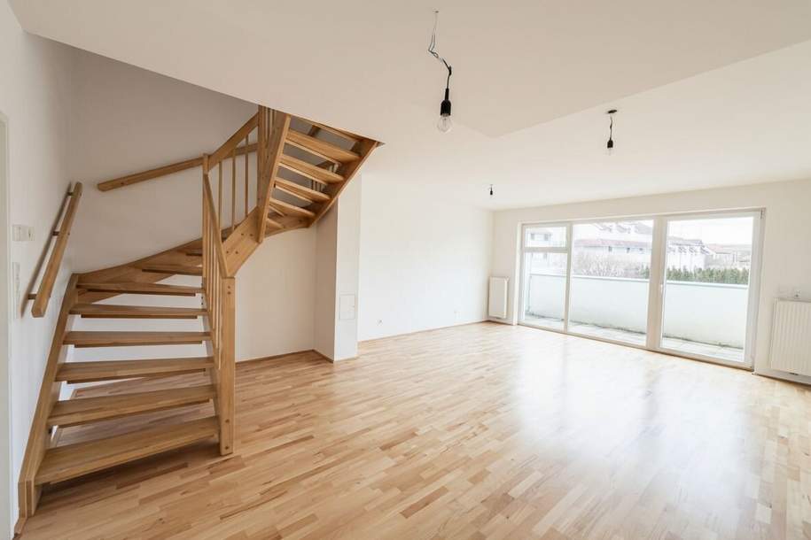 Hafnerbach - Familienidylle auf zwei Ebenen – 4 Zimmer-Maisonette mit Balkon, Wohnung-miete, 957,44,€, 3386 Sankt Pölten(Land)