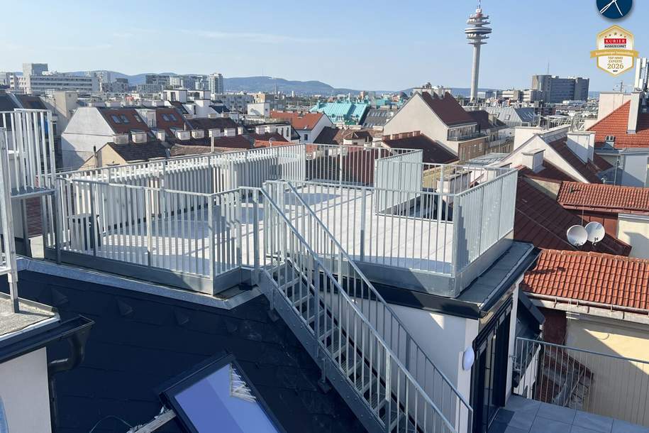 U1 Nähe: HOCHWERTIGE ERSTBEZÜGE - IN DEN DACHGESCHOSSEN MIT TERRASSEN, BALKONEN, LOGGIEN, Wohnung-kauf, 718.900,€, 1100 Wien 10., Favoriten