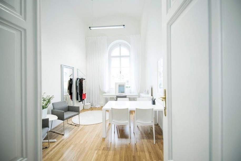 Exquisites 32 m² Büro im historischen Palais Zollamt + Allgemeinflächen inkl., Gewerbeobjekt-miete, 762,00,€, 4020 Linz(Stadt)