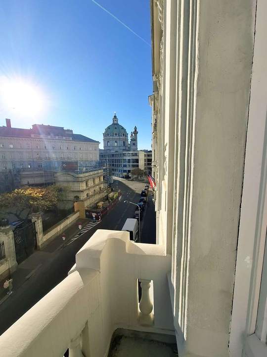 Tolles 8-Zimmer-Altbaubüro beim Schwarzenbergplatz - VIDEO verfügbar !