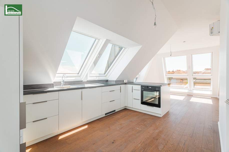 Ruhelage nahe U6 Thaliastraße - Zweistöckiger Erstbezug mit Terrasse und Weitblick! WG-geeignet!, Wohnung-miete, 2.249,00,€, 1160 Wien 16., Ottakring