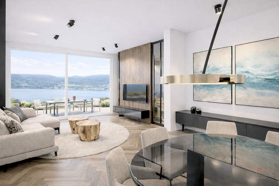 Neubauprojekt "Glanzleitn" - Traumhafter Ausblick über Millstatt sowie den Millstätter See (Top 3), Wohnung-kauf, 658.000,€, 9872 Spittal an der Drau