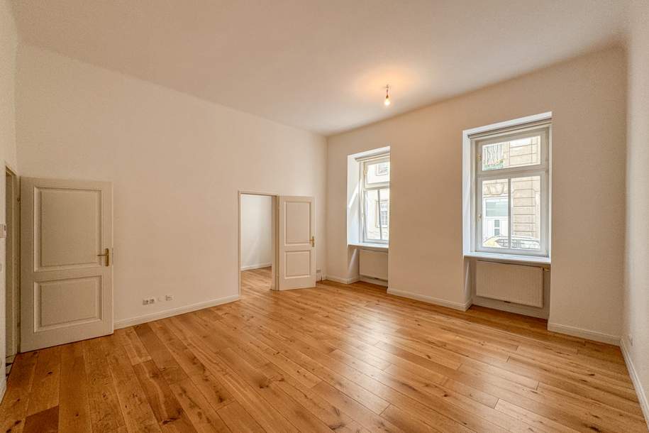 Altbau-Charme mit privater Hofterrasse – Ruheoase nahe Prater und Donaukanal, Wohnung-kauf, 519.000,€, 1020 Wien 2., Leopoldstadt
