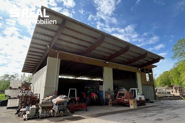 Waldflächen mit Betriebshalle und Reitplatz, Grund und Boden-kauf, 410.000,€, 4522 Steyr-Land