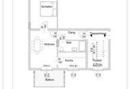 Sanierungsbedürftige Zwei-Zimmer-Wohnung mit einem Parkplatz | RIEDERSBACH
