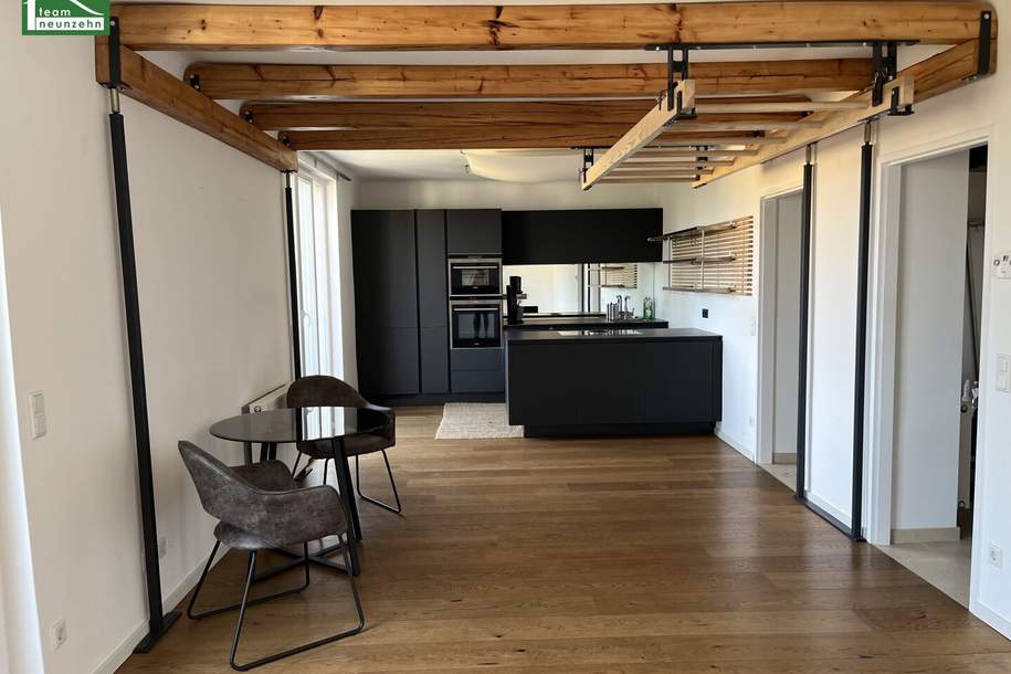 Schöne DG-Wohnung in ruhiger Lage mit hochwertiger Küche &amp; Balkon. Videorundgang vorhanden. - WOHNTRAUM, Wohnung-kauf, 350.000,€, 1130 Wien 13., Hietzing