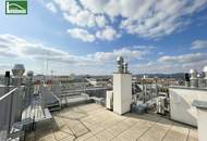 Klimatisierte Maisonette mit Weitblick-Dachterrasse in top Lage nahe U6, Millennium City und Donau!