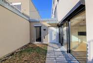 Schicke Neubauwohnung mit kl. Garten in idyllischer Ruhelage