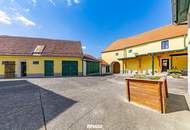 WOHNEN UND ARBEITEN UNTER EINEM DACH mit Gästehaus, Hallen und uneinsehbarem Innenhof in Obernalb!