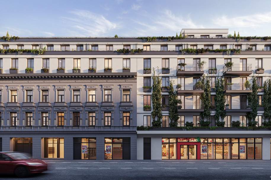 Urbanes Leben spüren. Nachhaltig wohnen, modern wachsen., Wohnung-kauf, 205.700,€, 1150 Wien 15., Rudolfsheim-Fünfhaus