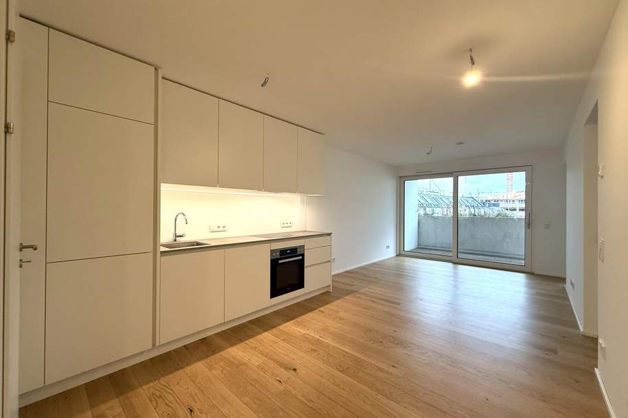 6. OG - Exklusive Neubauwohnung mit 8,3m2 Loggia und Weitblick!!!, Wohnung-miete, 1.435,00,€, 1050 Wien 5., Margareten