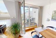 Exzellente Lage, ruhige Seele - 4 Zimmer mit Terrasse in idyllischen Innenhof