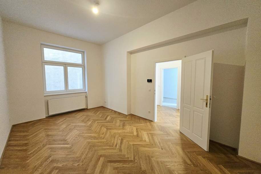 Erstbezug nach Sanierung – Stilvolle 2-Zimmer-Wohnung im 5. Bezirk - Bräuhausgasse, Wohnung-miete, 1.054,19,€, 1050 Wien 5., Margareten