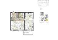 Geförderte 3-Zimmer Mietwohnung mit Ost-Balkon - St.Pölten/ Teufelhof - 1 Stellplatz inklusive - Wohnraumlüftung