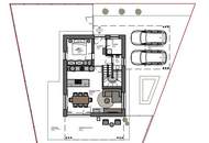 Neubau- Wohnhaus in sehr guter Lage mit Terrasse und Garten sowie zwei Carports