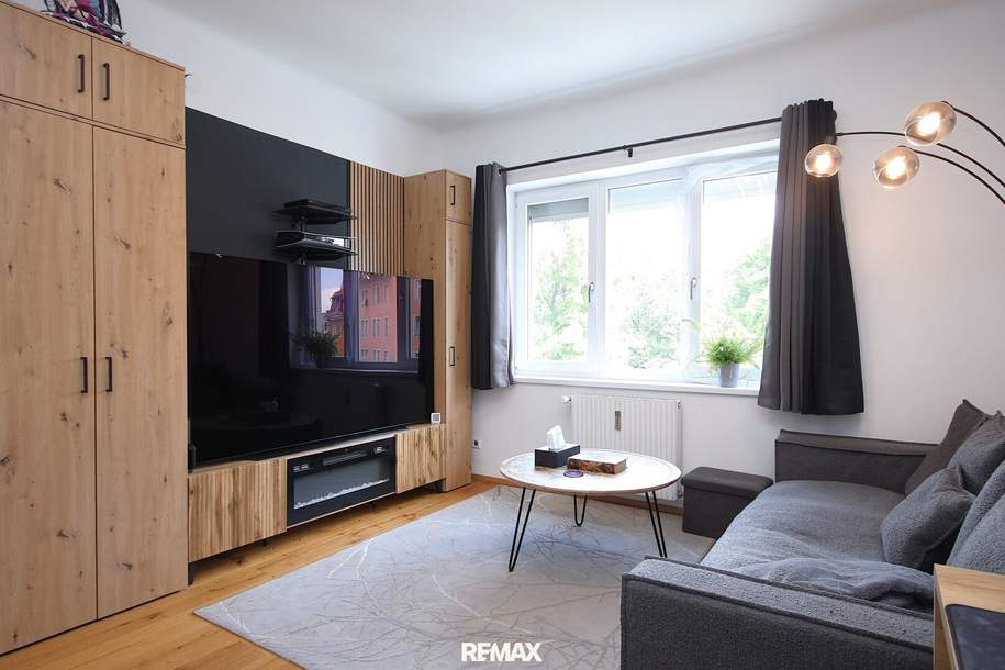 Urban, charmant, zentral: Kompaktes Wohnen mit Wohlfühlfaktor!, Wohnung-kauf, 125.000,€, 8020 Graz(Stadt)